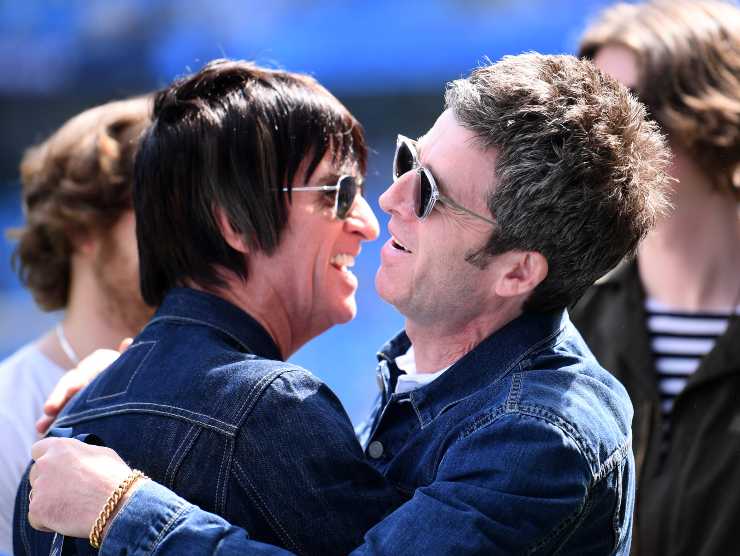 Johnny Marr e Noel Gallagher Manchester City