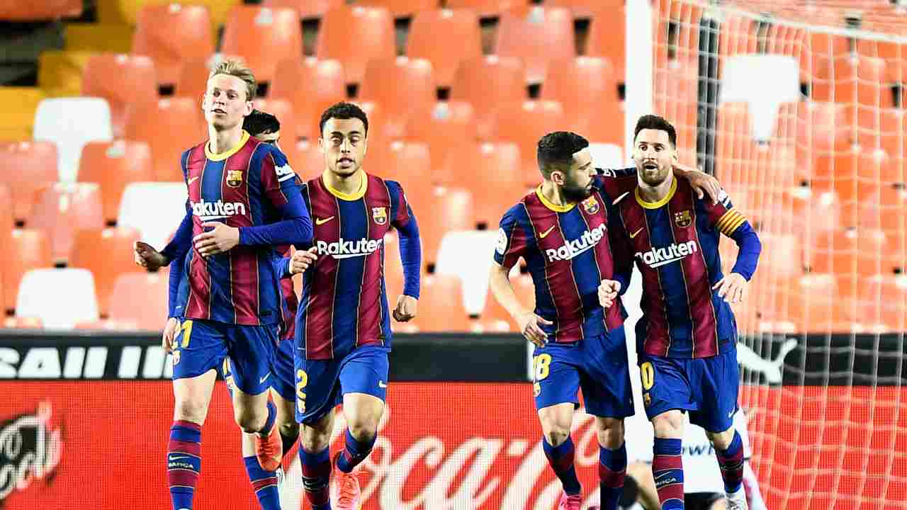 Barcellona Messi Jordi Alba