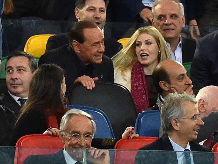 Berlusconi e la figlia - Getty Images