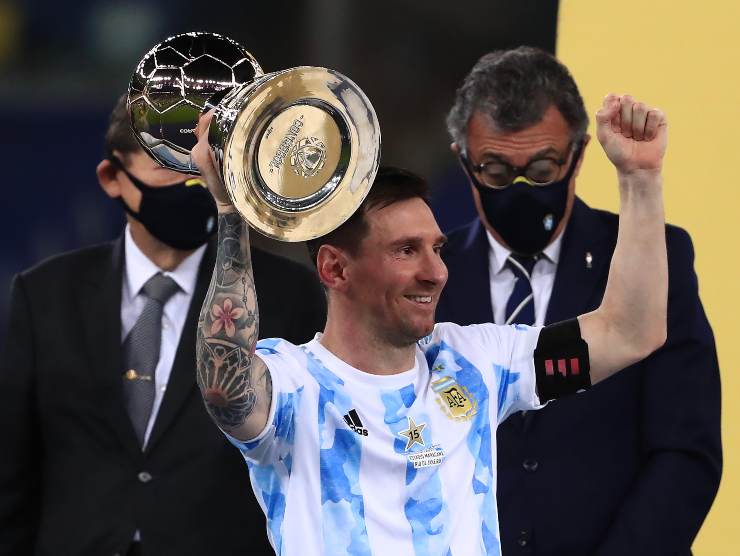Leo Messi Copa America Argentina