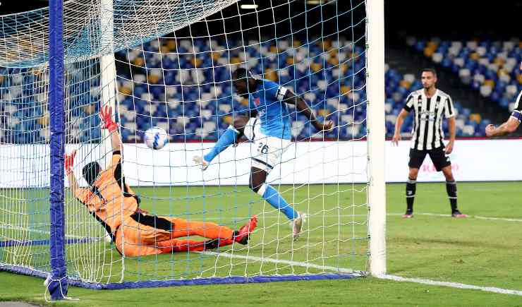 Il gol di Koulibaly contro la Juventus