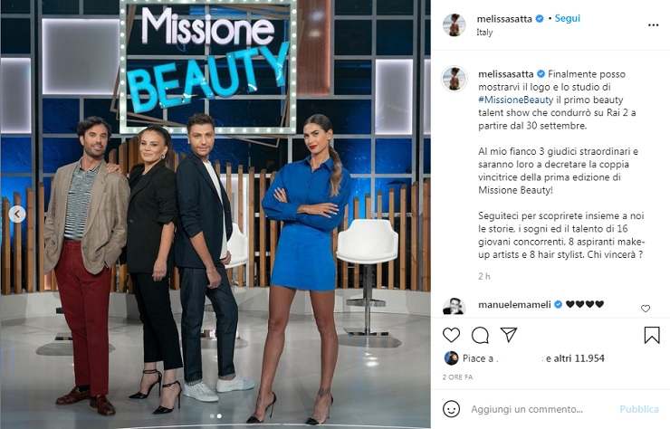 Melissa Satta presenta Missione Beauty