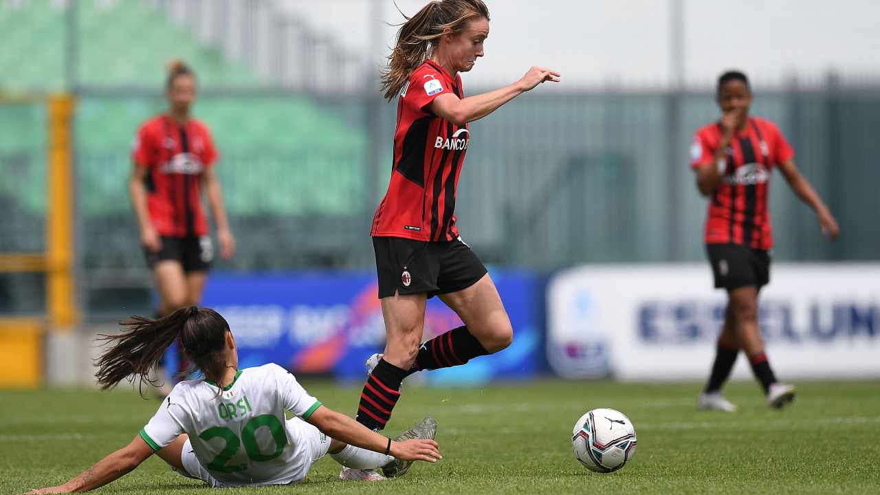 Milan-Sassuolo calcio femminile - Getty Images