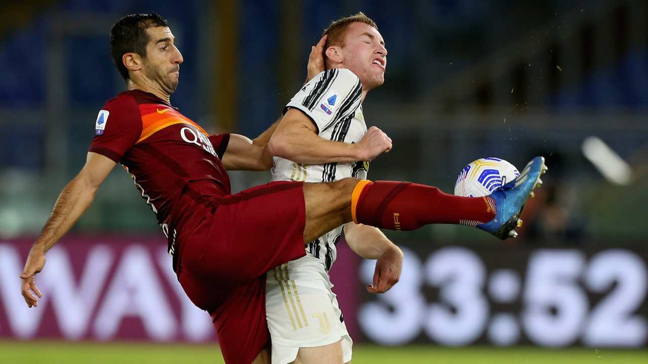 Juve-Roma contrasto - Getty Images