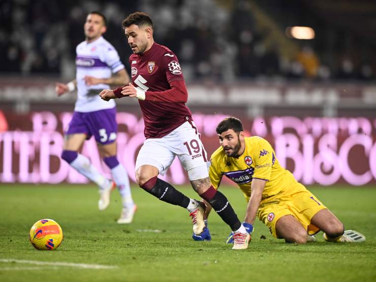 Sanabria gol Torino - foto LaPresse