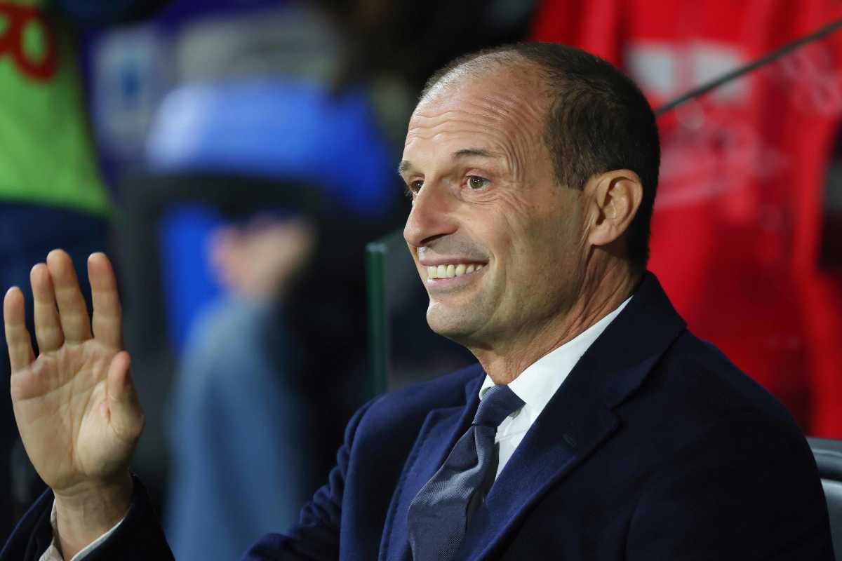L'allenatore della Juventus Max Allegri (Ansafoto)