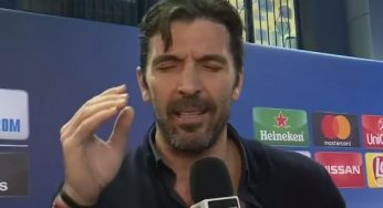 La Uefa apre un procedimento contro Buffon per le offese all’arbitro Oliver