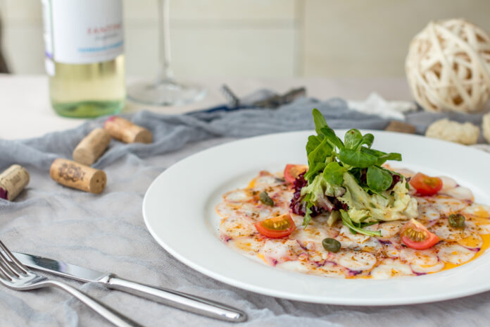 Carpaccio of octopus