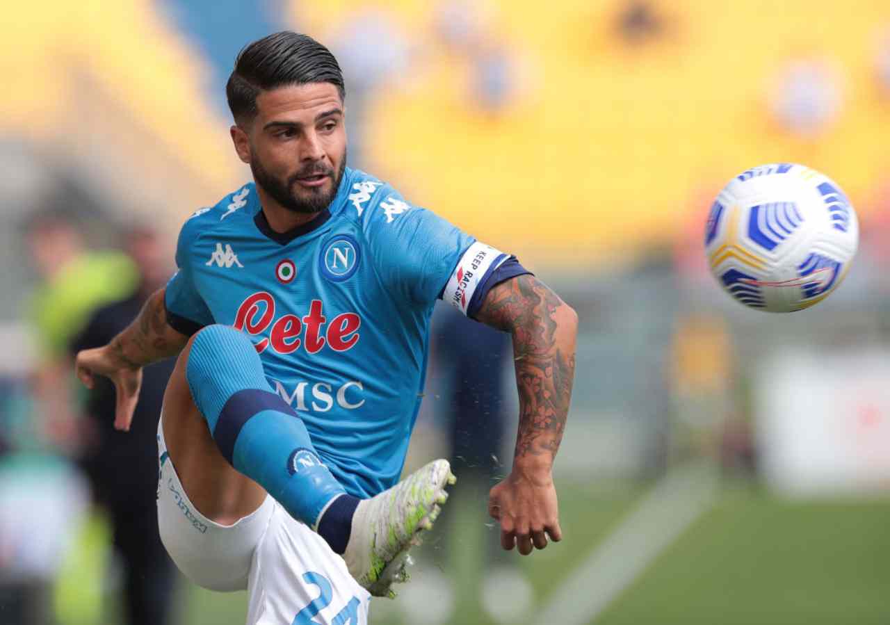 Insigne 100 gol maledizione napoli