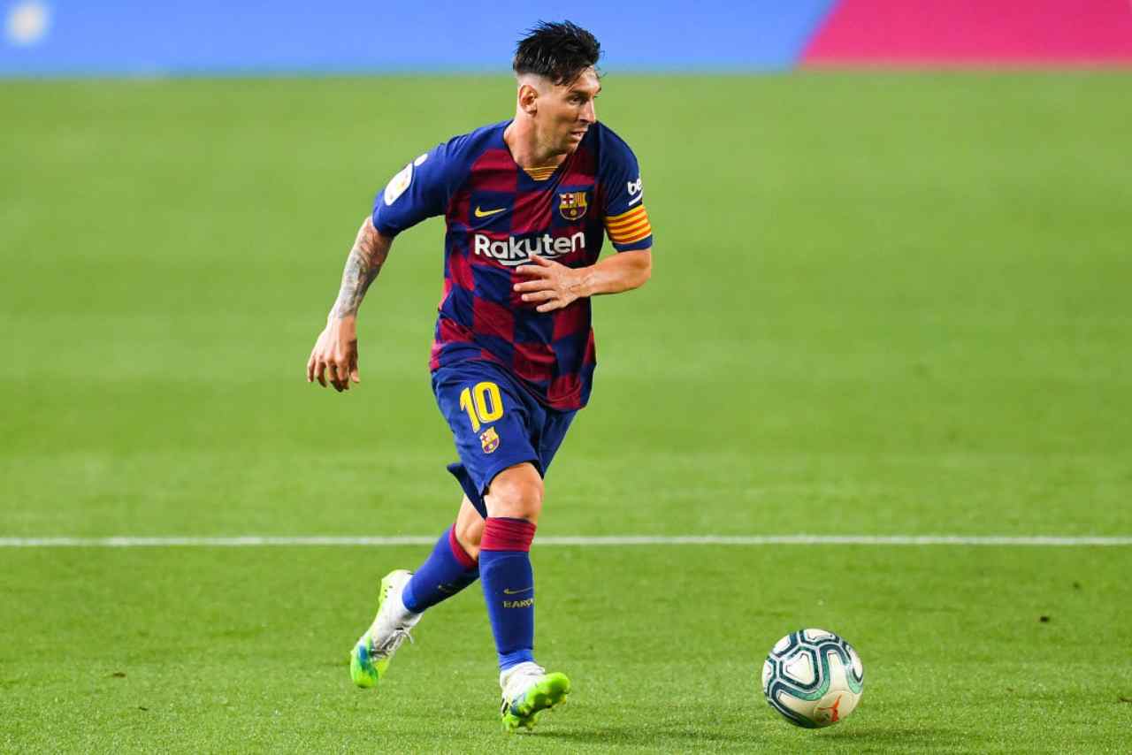 Messi, la rabbia di Tebas con il Manchester City (Getty Images) 