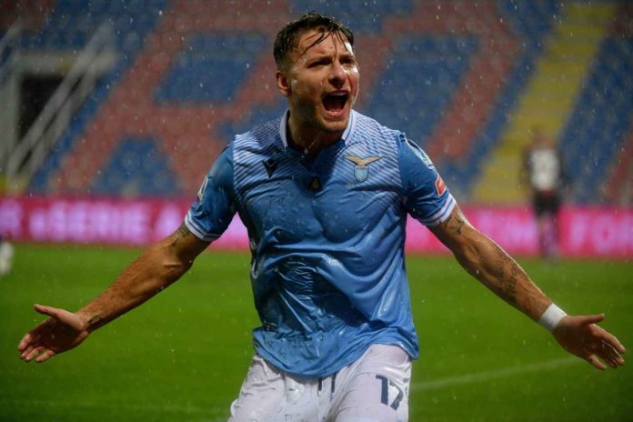 Ciro Immobile (GettyImages) crotone lazio pioggia immobile