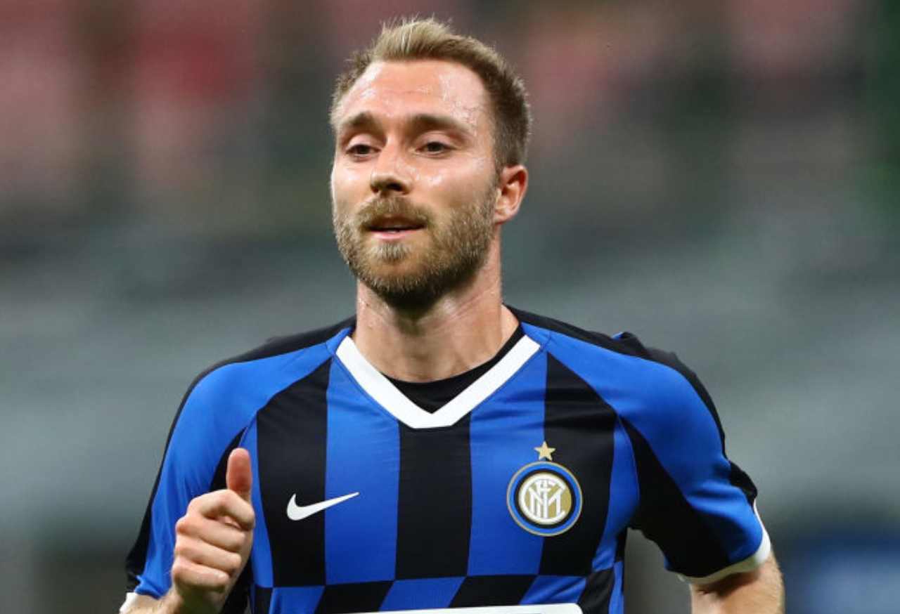 Eriksen, possibile scambio tra Inter e PSG (Getty Images)