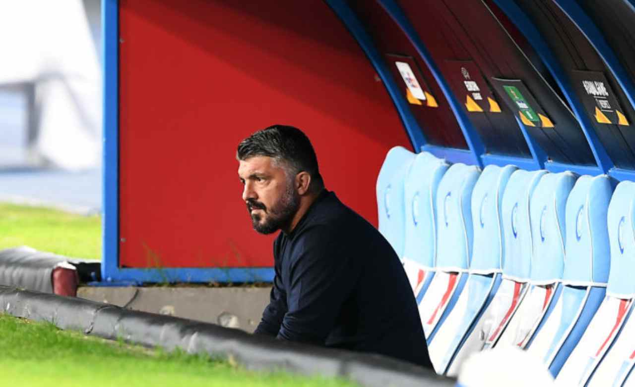 Gattuso, smentita la lite con i calciatori del Napoli (Getty Images)