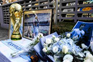 Maradona, l'addio dei tifosi (Getty Images)