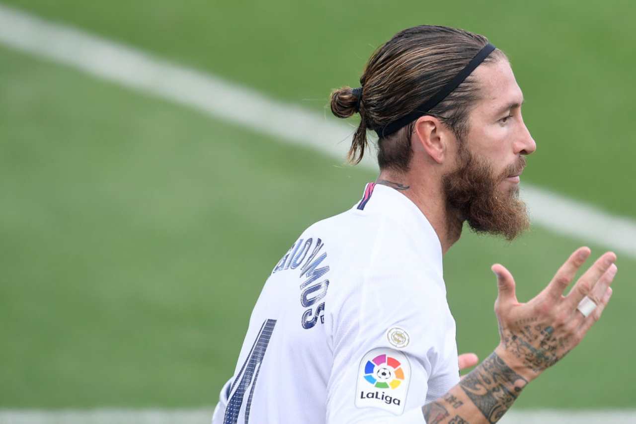 Sergio Ramos, il PSG insidia la Juventus (Getty Images)