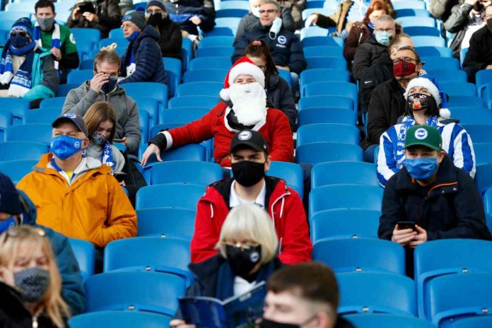I tifosi inglesi in un match di Premier League (GettyImages) premier league tifosi stadio
