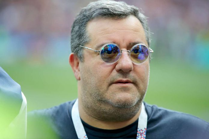 Mino Raiola (GettyImages) Romagnoli Raiola Milan rinnovo