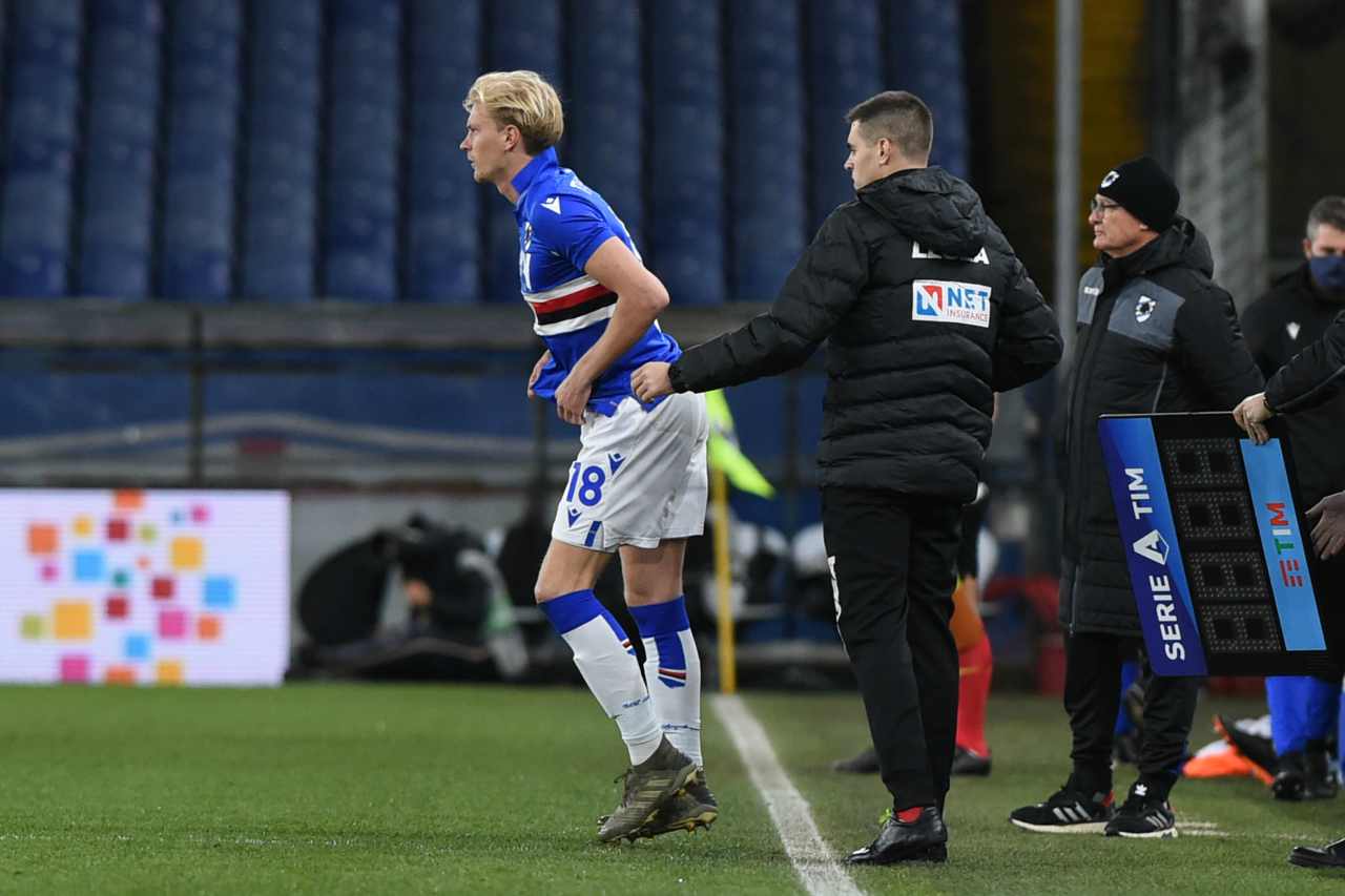 Sampdoria positivo Covid