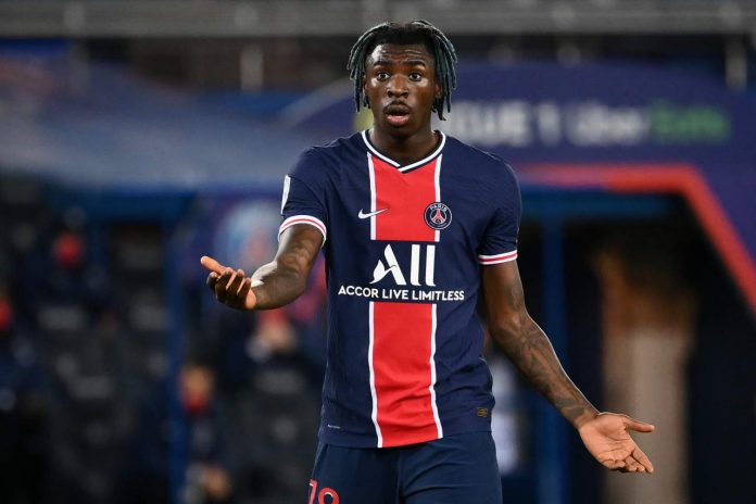 Moise Kean (GettyImages) kean psg everton