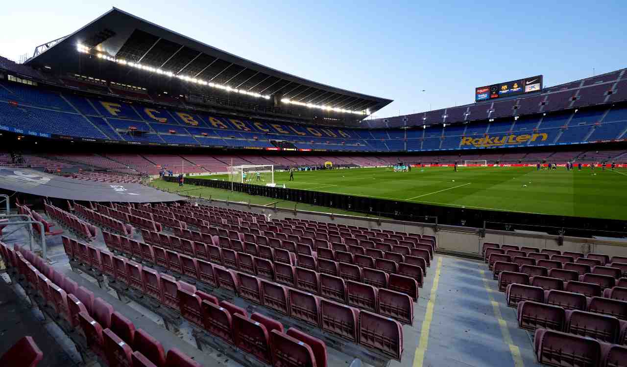 camp nou xavi multa