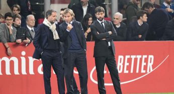 Juve, Pirlo e Nedved sulla graticola: i tifosi “chiamano” Allegri
