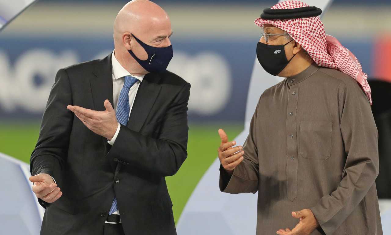 Infantino Fifa Mondiali Qatar