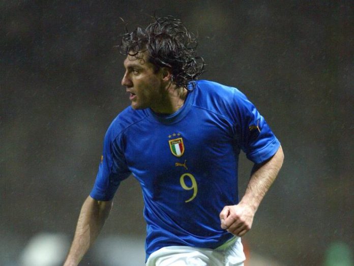 Christian Vieri Italia (GettyImages) Vieri Italia