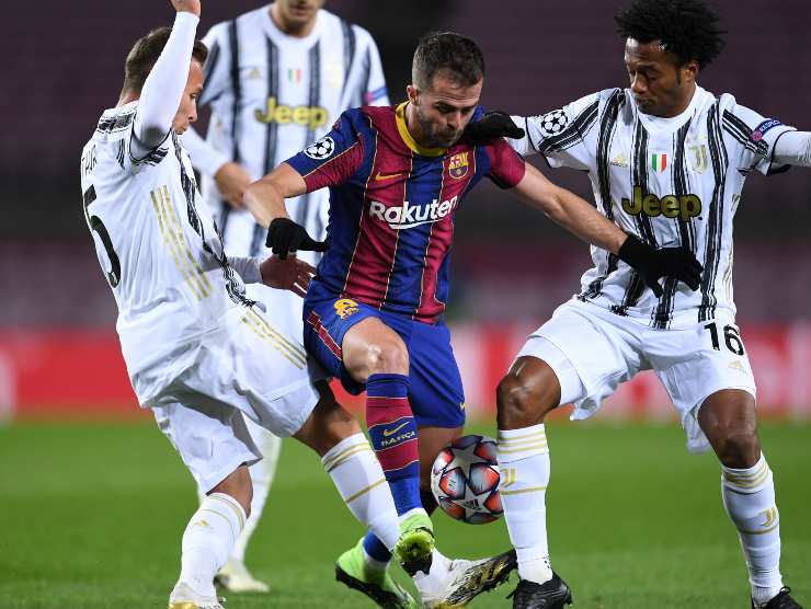 Pjanic vs Arthur - Getty images