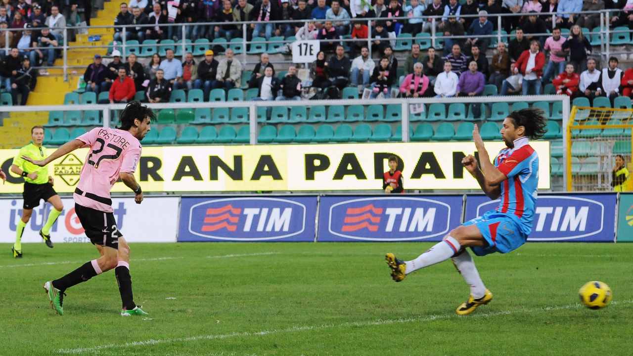 Una sfida tra Palermo e Catania (Getty images)