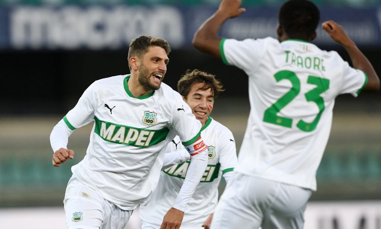 Esulta il Sassuolo - GettyImages