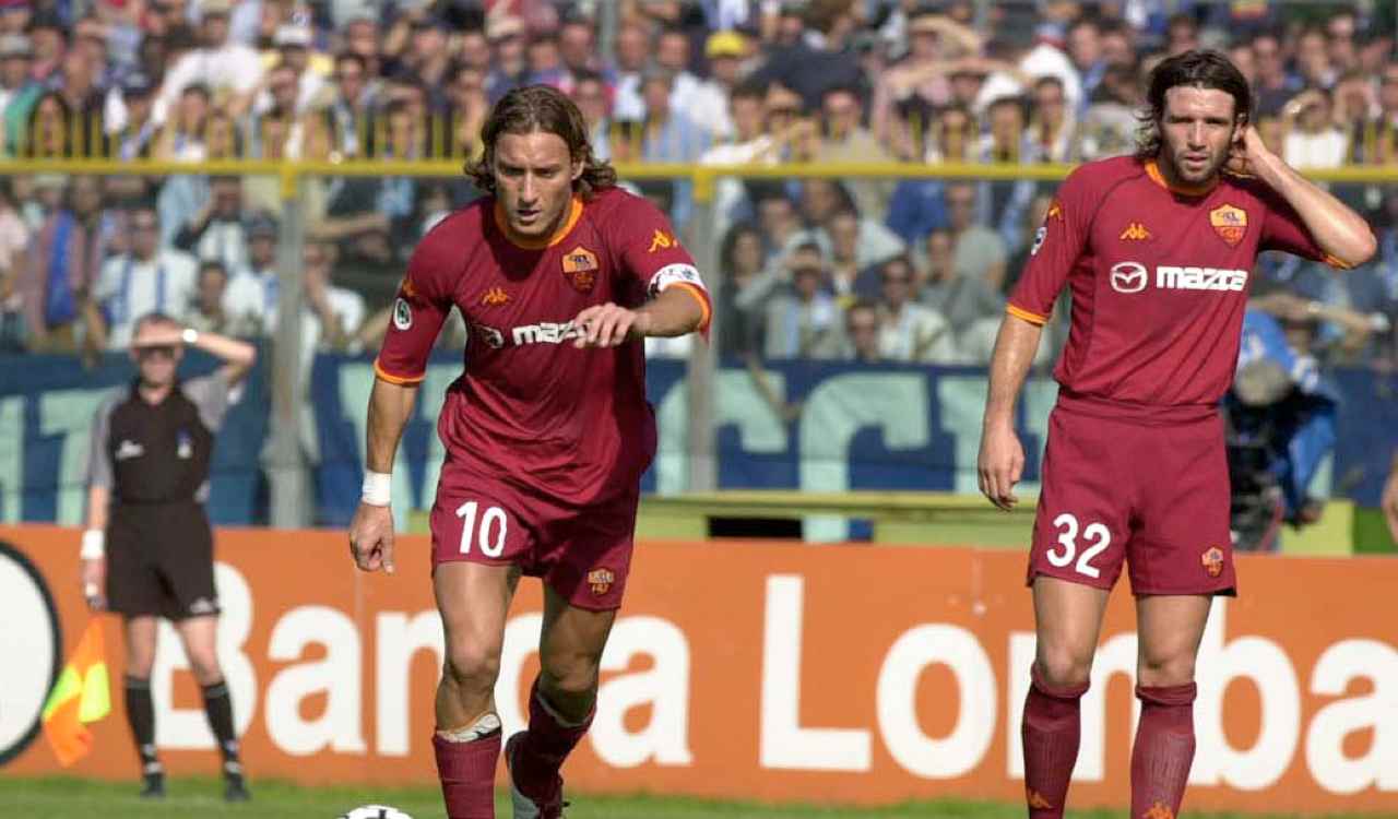 Totti esordio brescia roma 