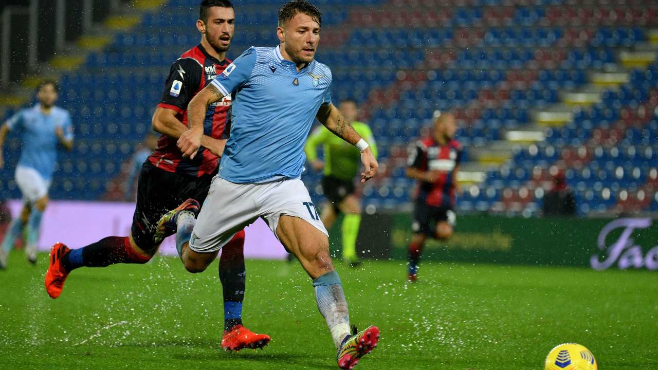 Immobile in campo a Crotone - gettyimages