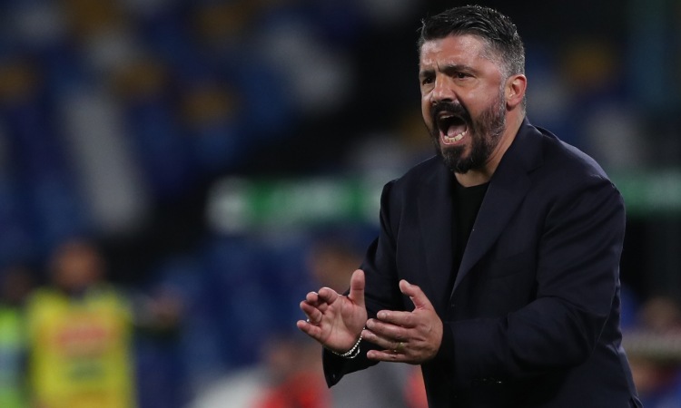 Gattuso sprona il Napoli - Getty images