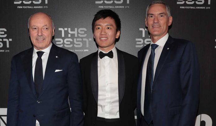 Marotta, Zhang e Antonello inter suning impegno