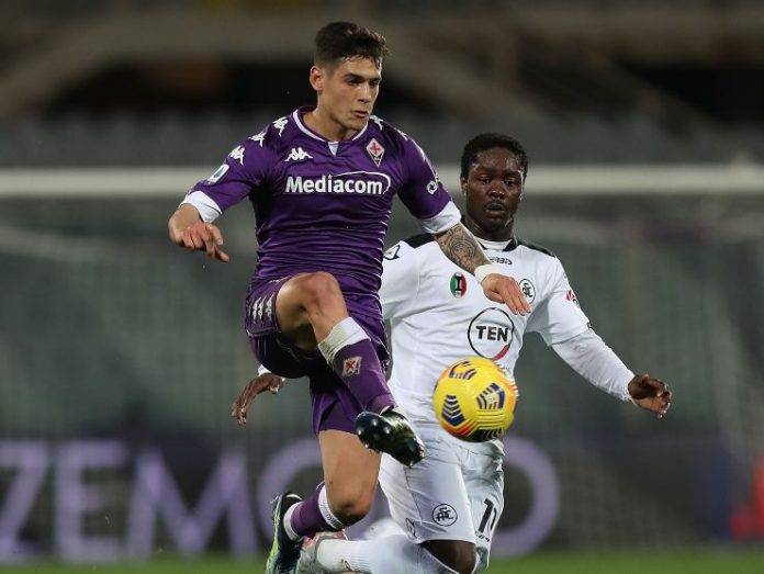 Martinez Quarta anticipo GettyImages Martinez Quarta in anticipo - Getty images