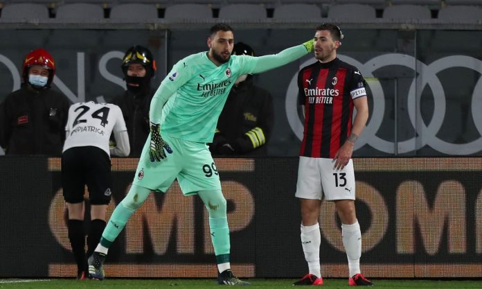 Milan donnarumma romagnoli Milan Donnarumma Romagnoli