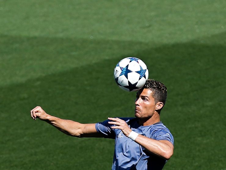 Ronaldo di testa - Getty images