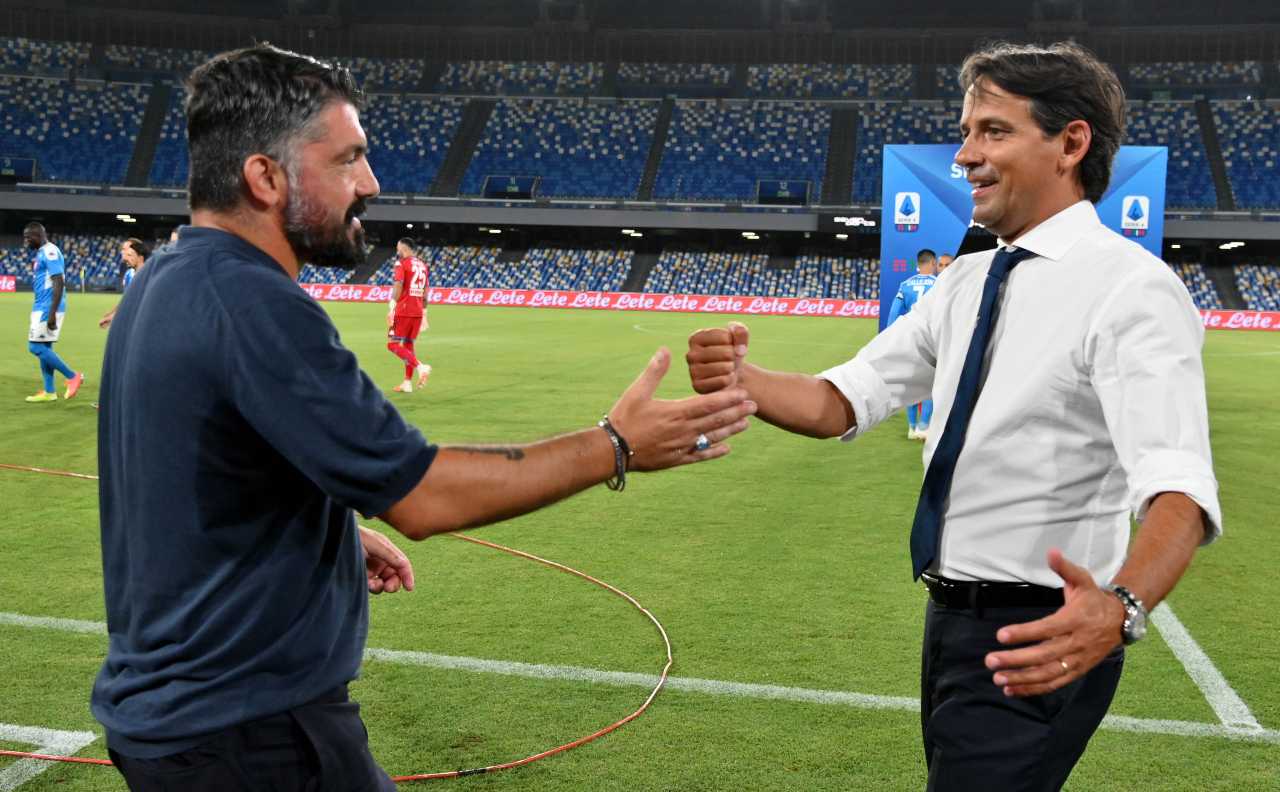 Simone Inzaghi Napoli Gattuso