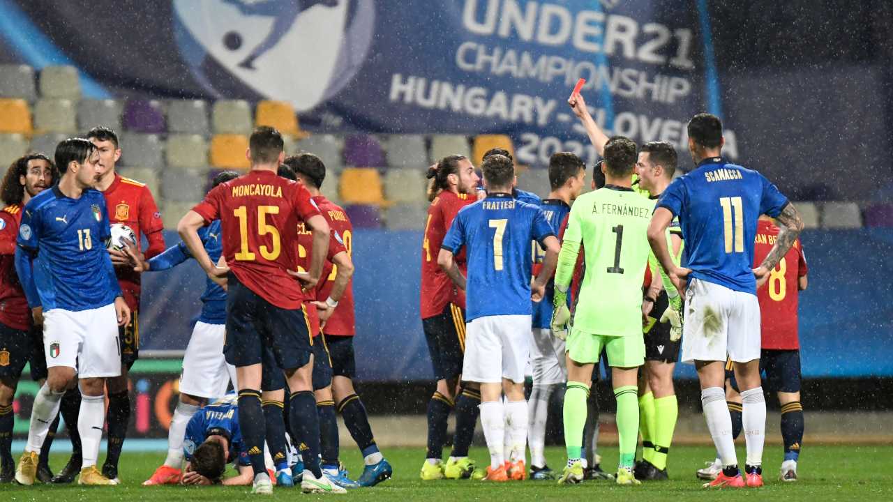 Spagna Italia Under 21 accuse