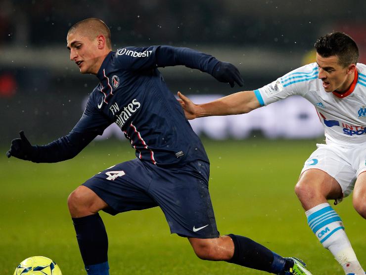 Verratti prova a fuggire - Getty images