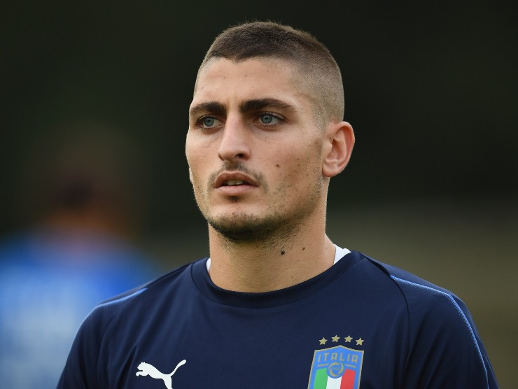 Verratti in primo piano - Getty images