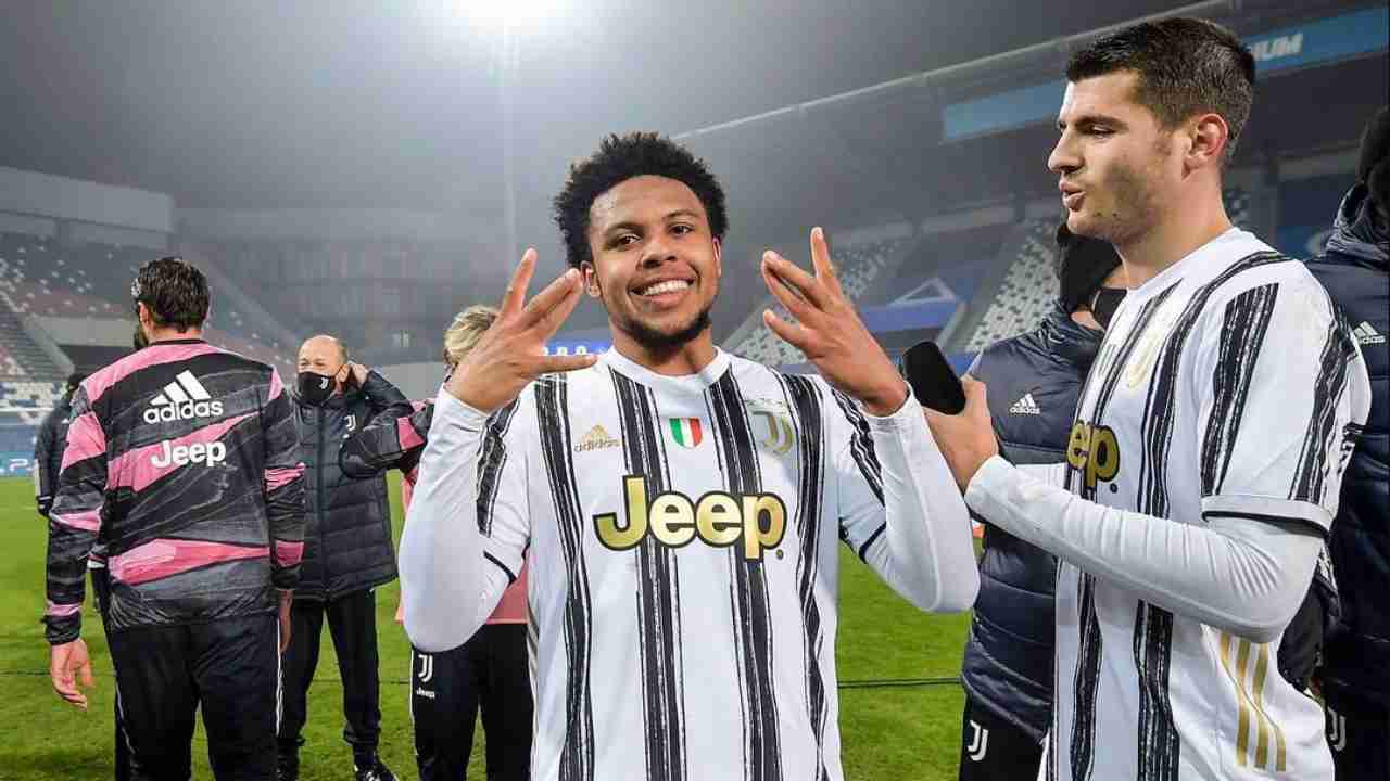 Festa Mckennie Juve reazioni