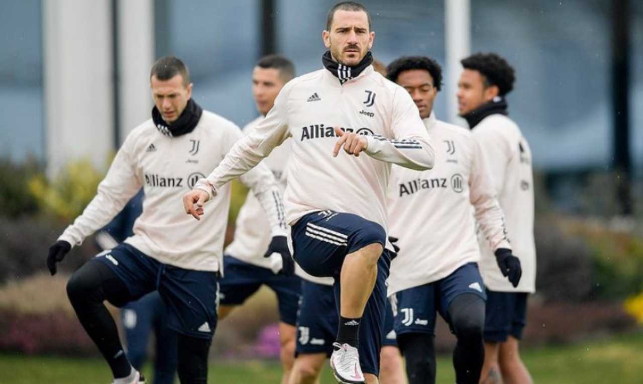 Juventus Bonucci positivo Covid