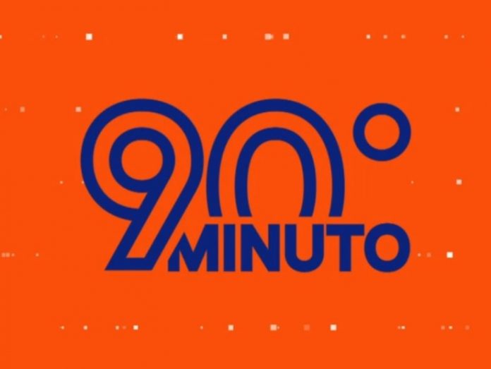 foto90minuto - twitter Logo trasmissione 90° minuto - twitter