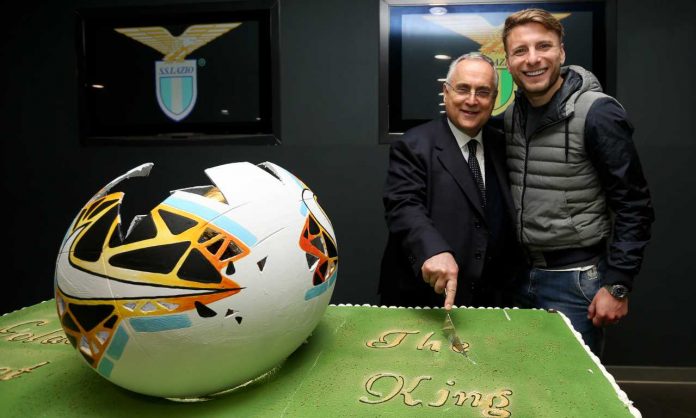 lotito immobile Lazio caos tamponi