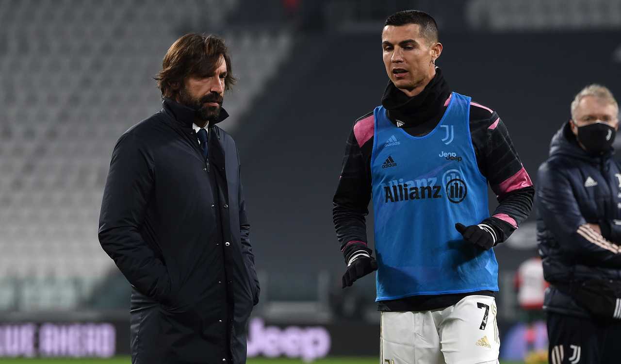 Pirlo e Ronaldo