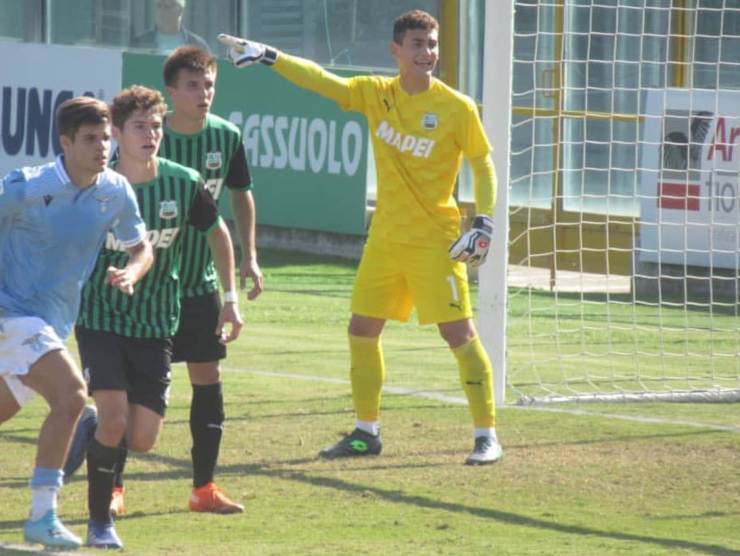 Sassuolo-Lazio primavera - Foto concessa dal suo entourage