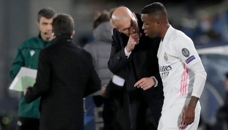 Zidane e Ronaldo Vinicius Junior