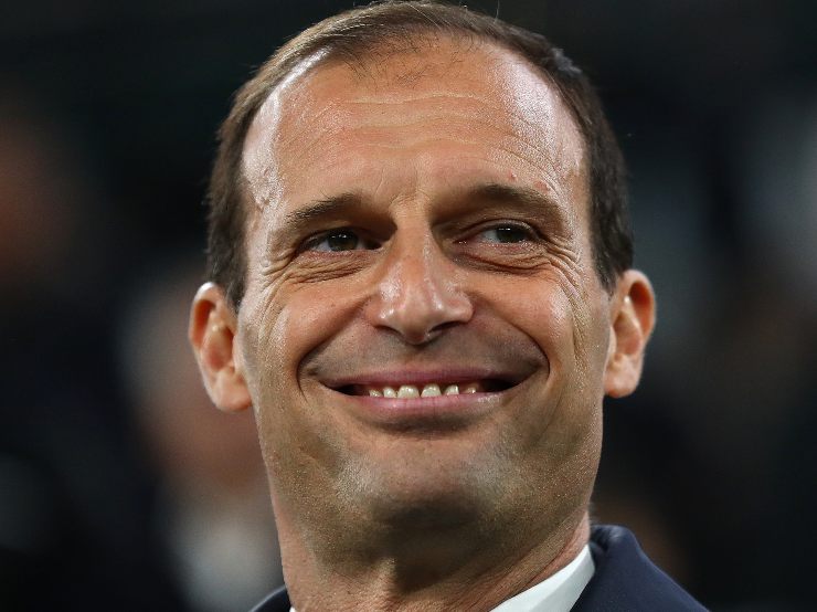 Massimiliano Allegri ridacchia - Getty images