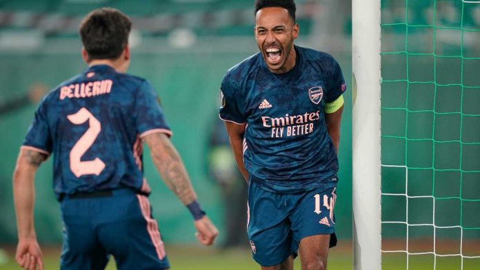 Arsenal esulta GettyImages Arsenal esulta - getty images
